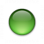 Bullet Ball Glass Green Icon 64x64