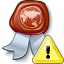 Certificate Warning Icon 64x64
