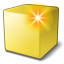 Cube Yellow New Icon 64x64