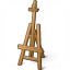 Easel Empty Icon 64x64