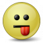 Emoticon Tongue Icon 64x64