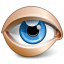 Eye Blue Icon 64x64