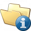 Folder Information Icon 64x64