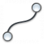 Graph Edge Curved Icon 64x64