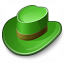 Hat Green Icon 64x64