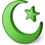 Islamic Crescent Icon 64x64