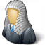 Judge Wig Icon 64x64