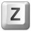 Keyboard Key Z Icon 64x64