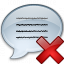 Message Delete Icon 64x64