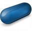 Pill 2 Blue Icon 64x64