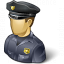 Policeman Usa Icon 64x64