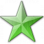 Star Green Icon 64x64