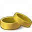 Wedding Rings Icon 64x64