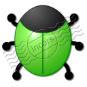 Bug Green Icon