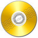 Cd Gold Icon