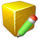 Cube Yellow Edit Icon