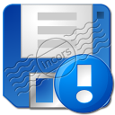 Disk Blue Information Icon