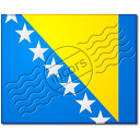 Flag Bosnia And Herzegovina Icon
