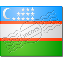 Flag Uzbekistan Icon