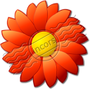 Flower Red Icon