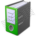Folder 2 Green Icon