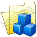 Folder Cubes Icon