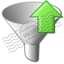 Funnel Up Icon