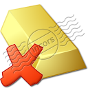 Goldbar Delete Icon