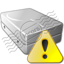 Harddisk Warning Icon