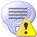 Message Warning Icon