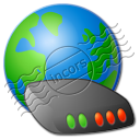 Modem Earth Icon