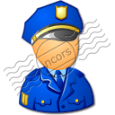 Policeman Usa Icon