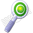 Signaling Disk Green Icon