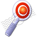 Signaling Disk Red Icon