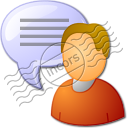 User 1 Message Icon
