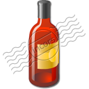 Wine Red Bottle Icon
