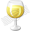 Wine White Glass Icon
