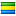 Flag Gabon Icon 16x16