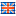 Flag Great Britain Icon 16x16