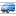 Minibus Blue Icon 16x16