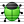 Bug Green Icon 24x24