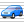 Car Compact Blue Icon 24x24