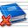 Book Blue Delete Icon 32x32
