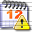 Calendar Warning Icon 32x32