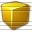 Cube Yellow Icon 32x32