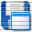 Disk Blue Window Icon 32x32