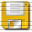 Disk Yellow Icon 32x32
