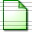 Document Plain Green Icon 32x32