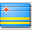 Flag Aruba Icon 32x32