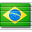 Flag Brazil Icon 32x32